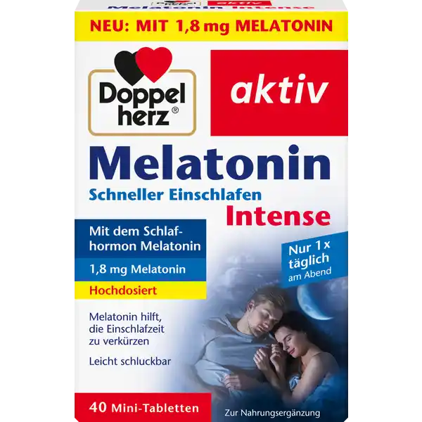 أقراص Melatonin Intense Mini النشطة