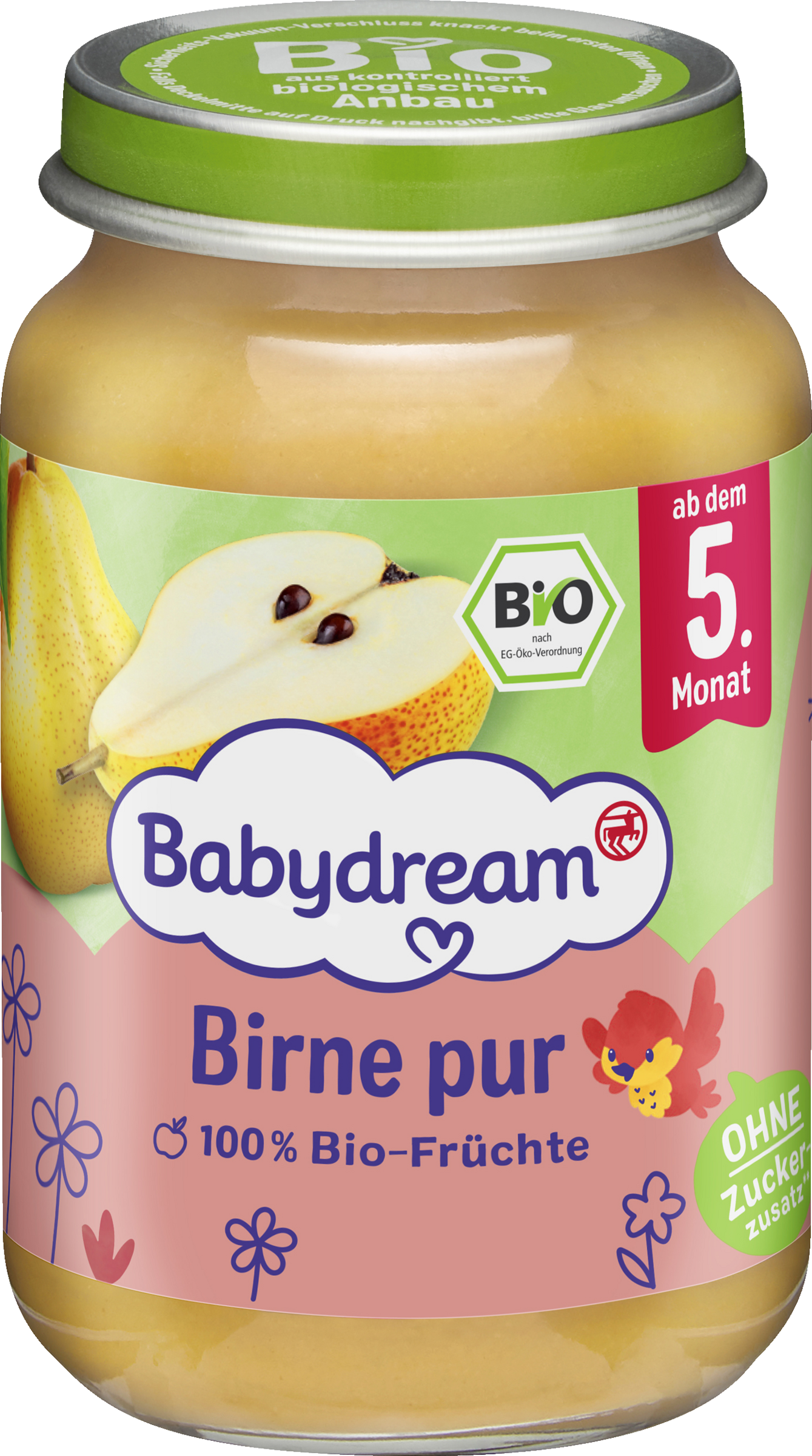 Babydream Bio Birne pur ab dem 5. Monat