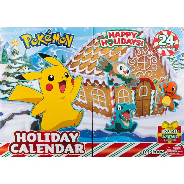 Jazwares – Pokemon Battle Figure Holiday Calendar