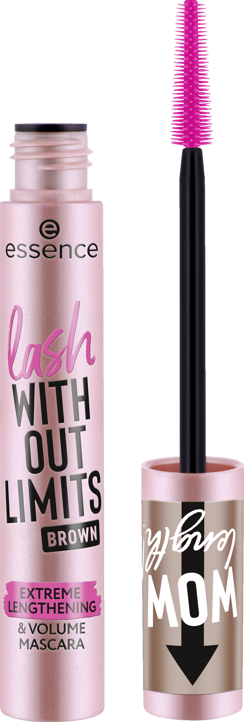 essence lash without limits extreme lengthening & volume mascara 02