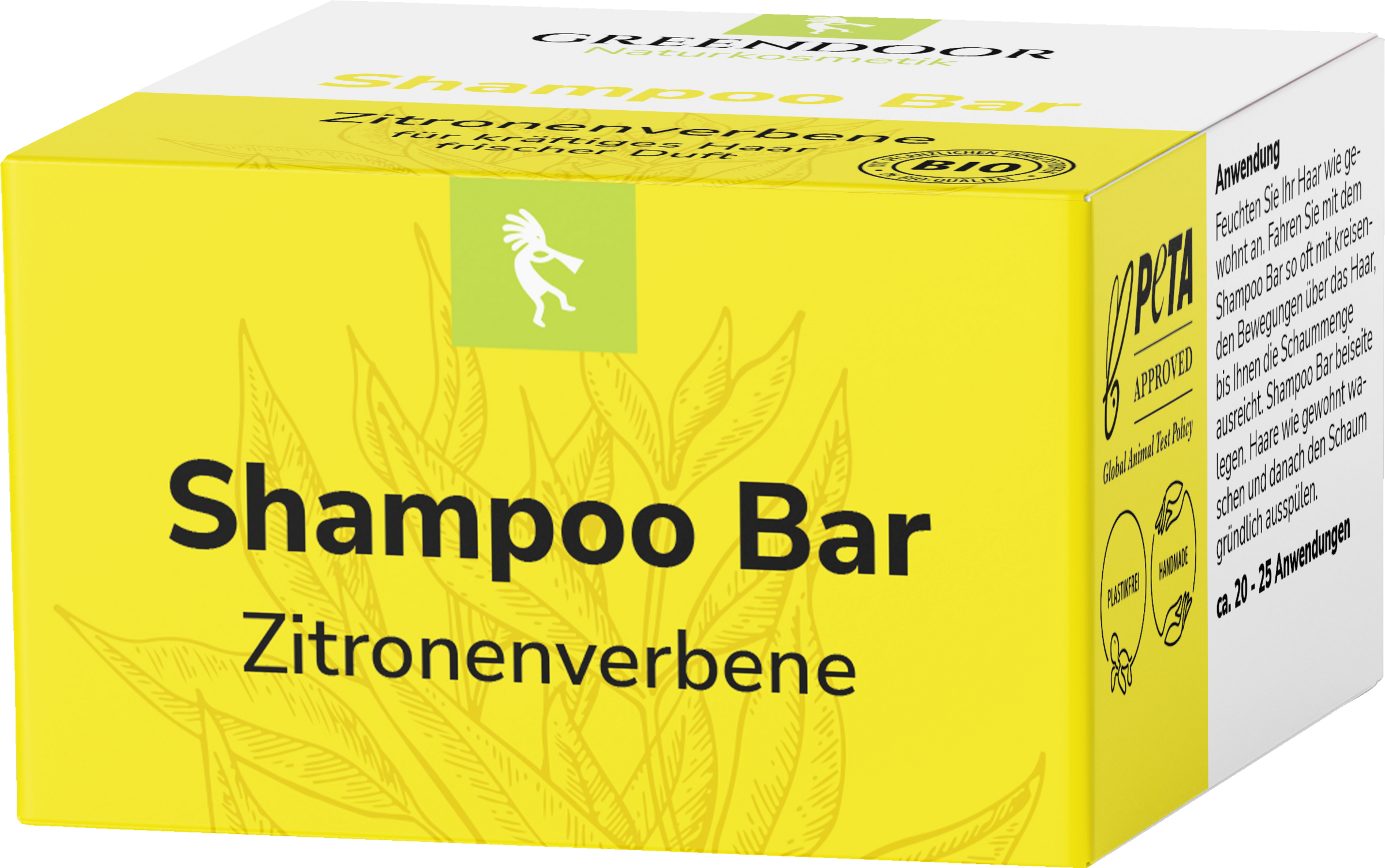 GREENDOOR Shampoo Bar Zitronenverbene