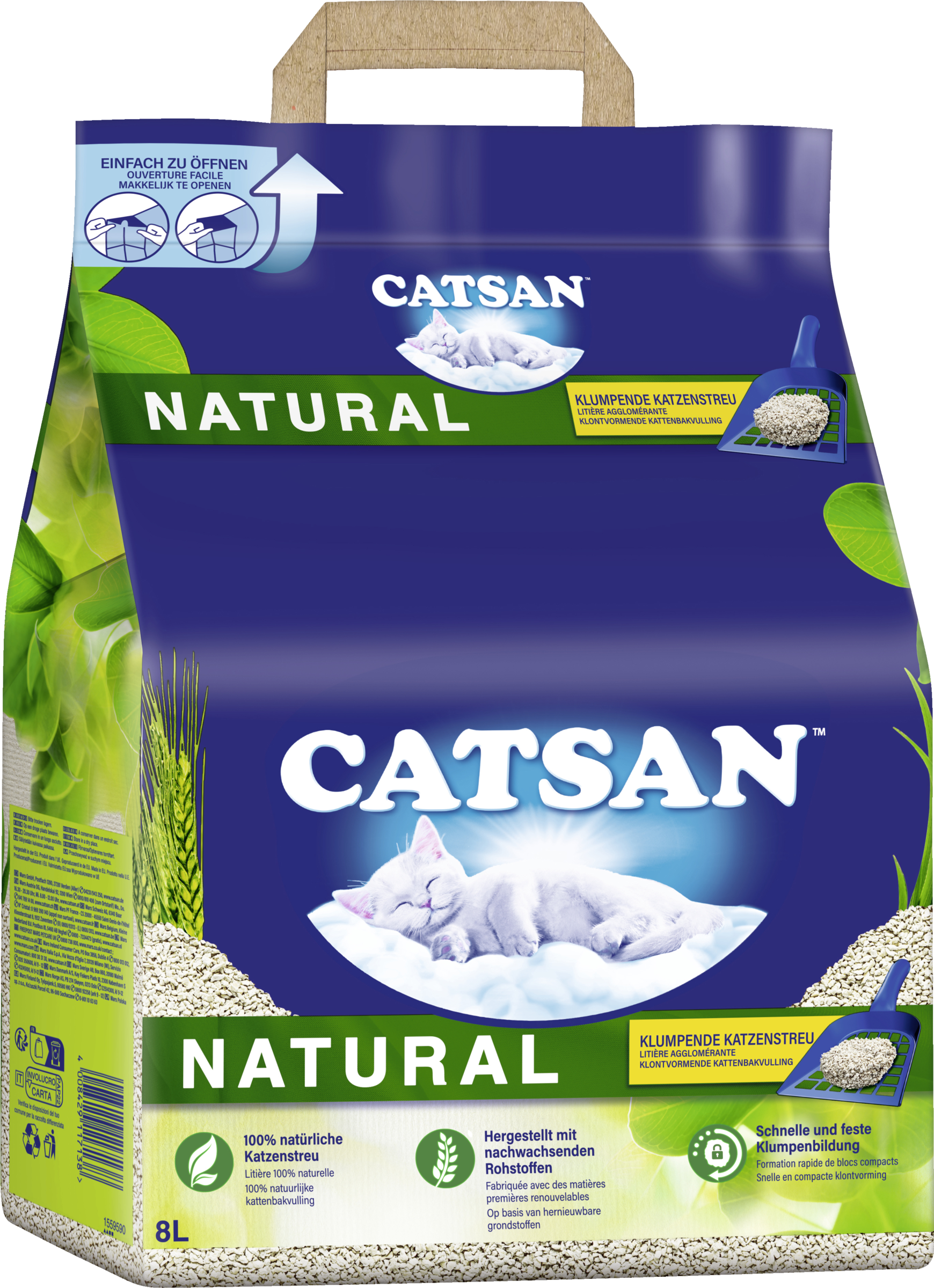 Catsan Natural Klumpende Katzenstreu online kaufen rossmann.de
