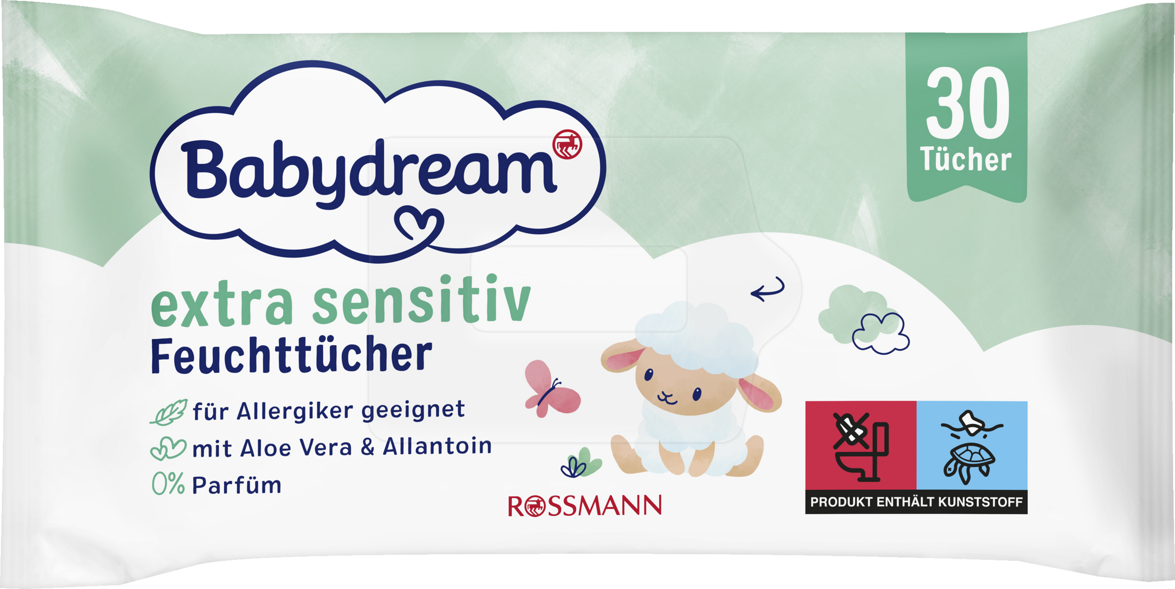 Babydream extra sensitiv Feuchttücher