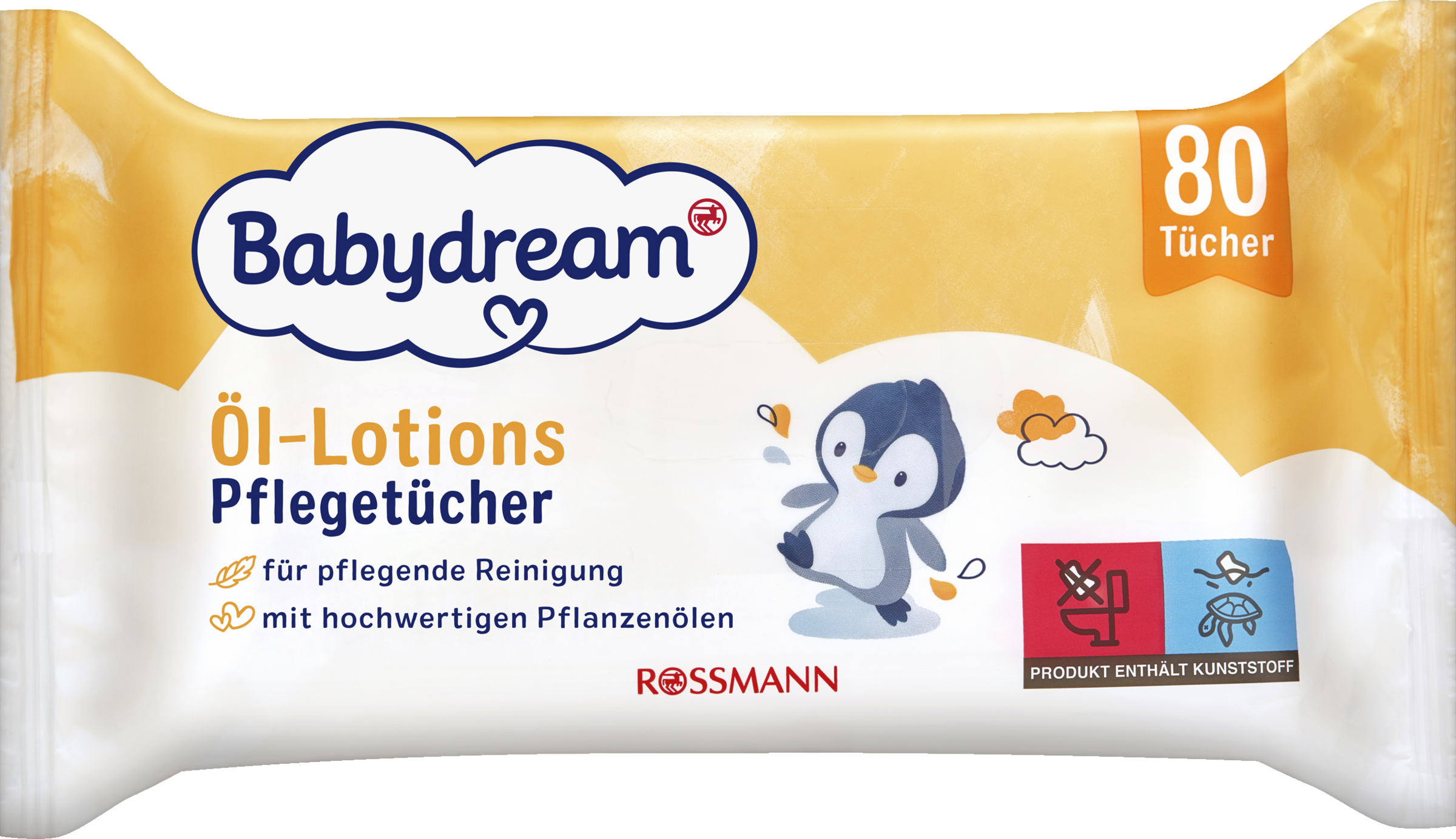 Öl-Lotions Pflegetücher