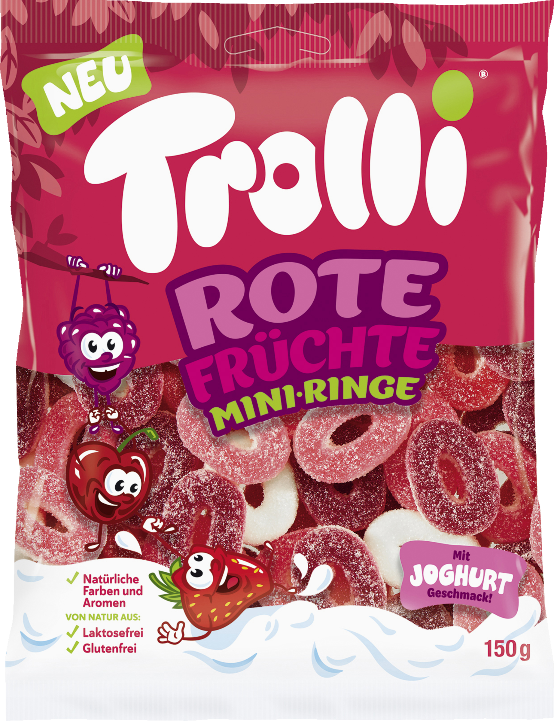 Rote Früchte Mini-Ringe