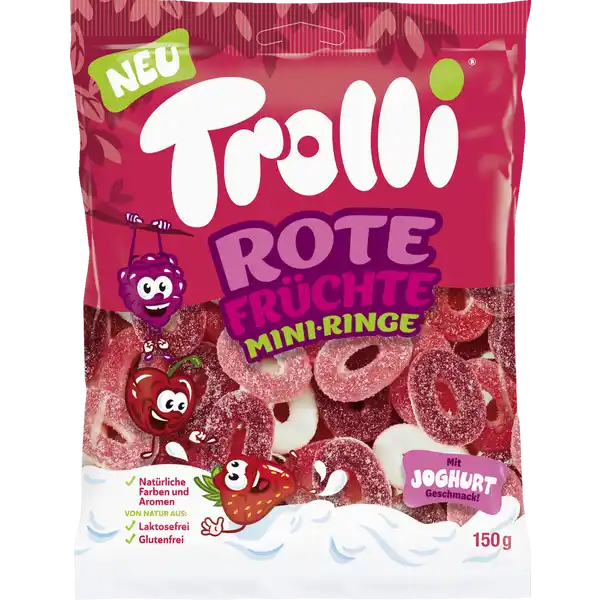 Rote Früchte Mini-Ringe