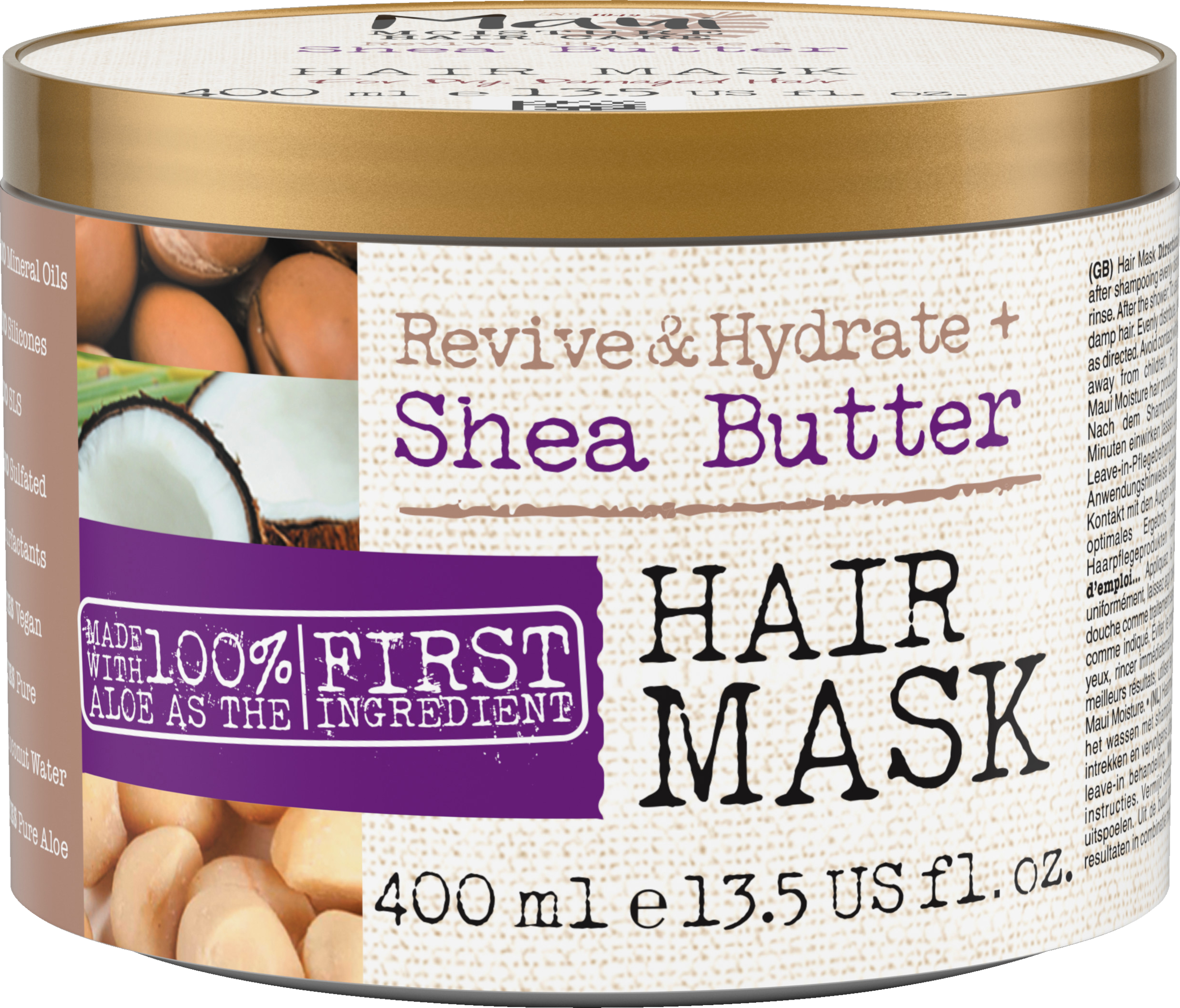 Maui Moisture Revive & Hydrate + Shea Butter Hair Mask