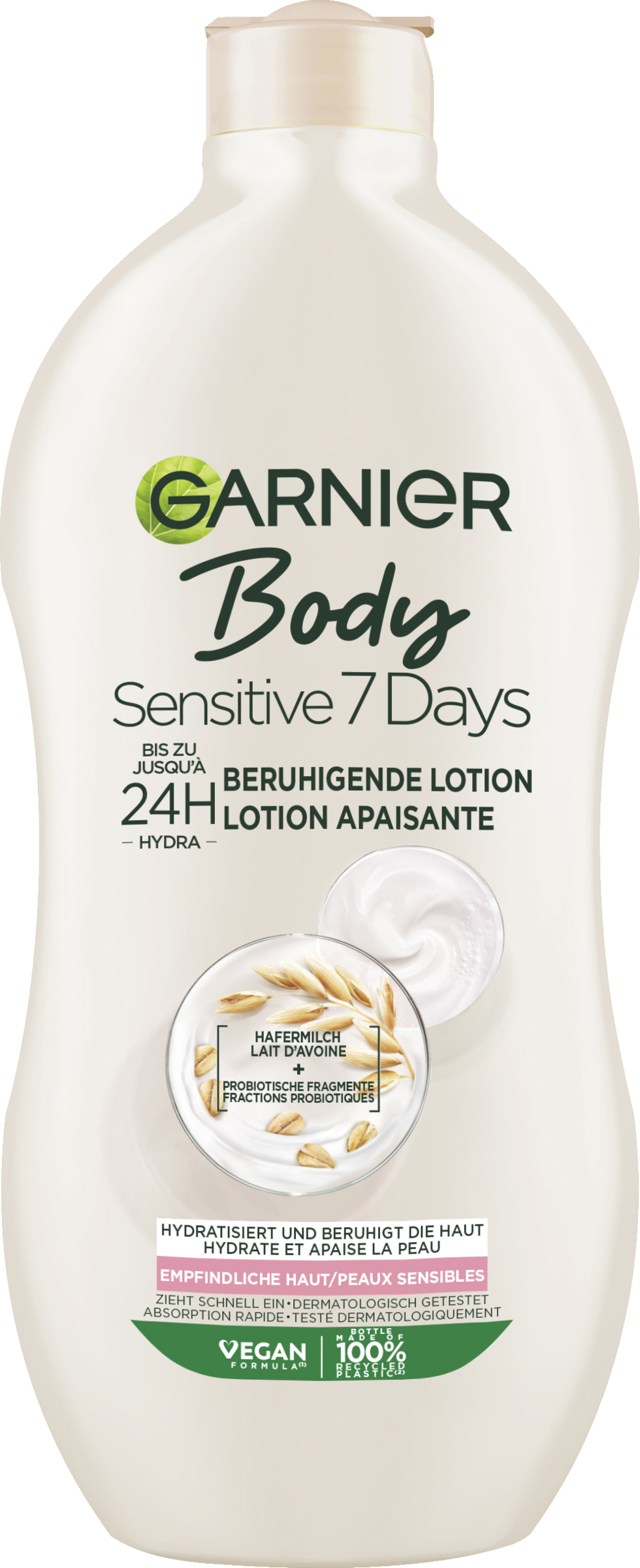 Garnier Body Bodylotion Sensitive Hafermilch 24H Beruhigend Empfindliche Haut