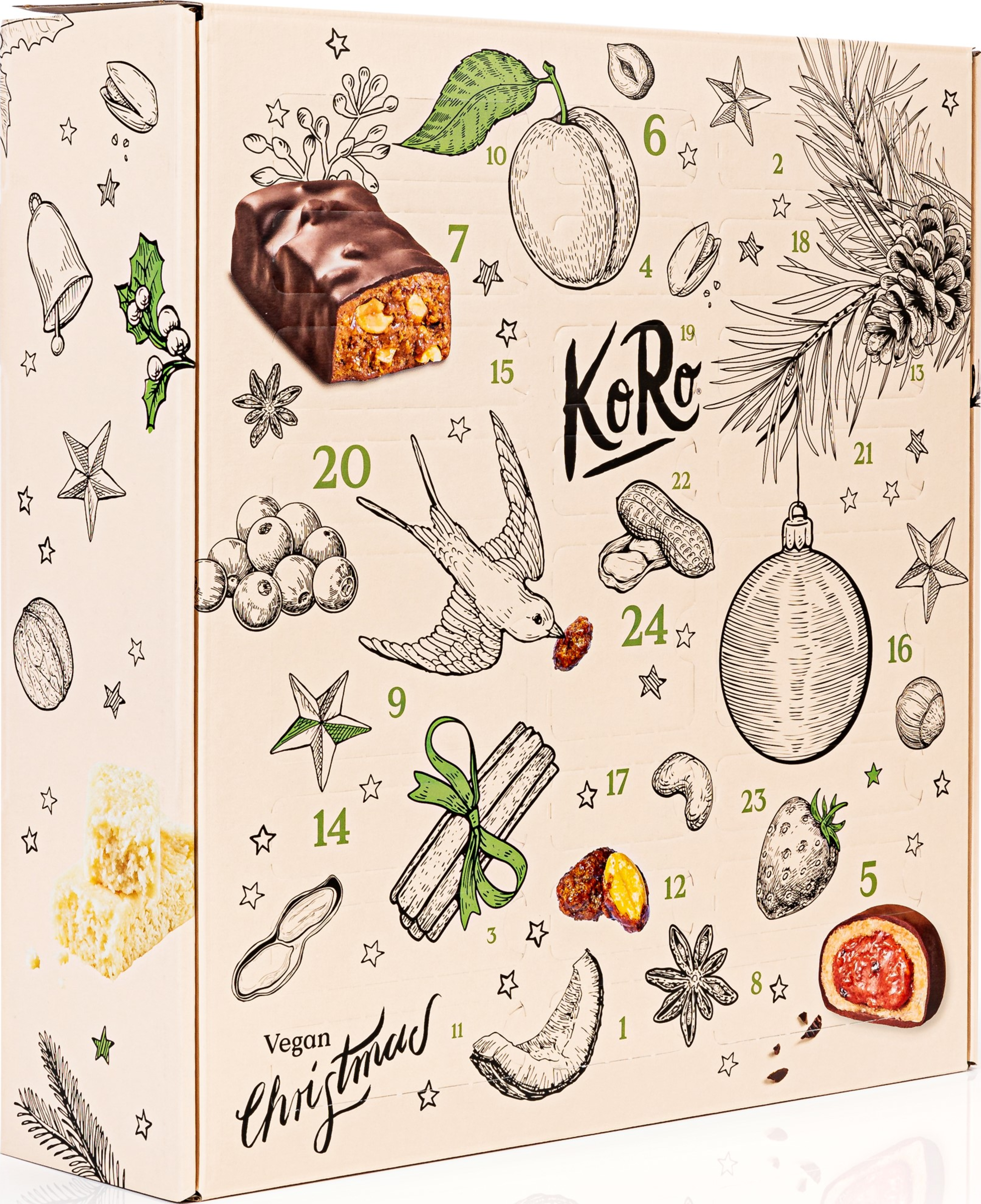 Der Koro Vegane Adventskalender 2025: Ausmalspaß für Groß und Klein – Kostenlose Vorlagen zum Runterladen!