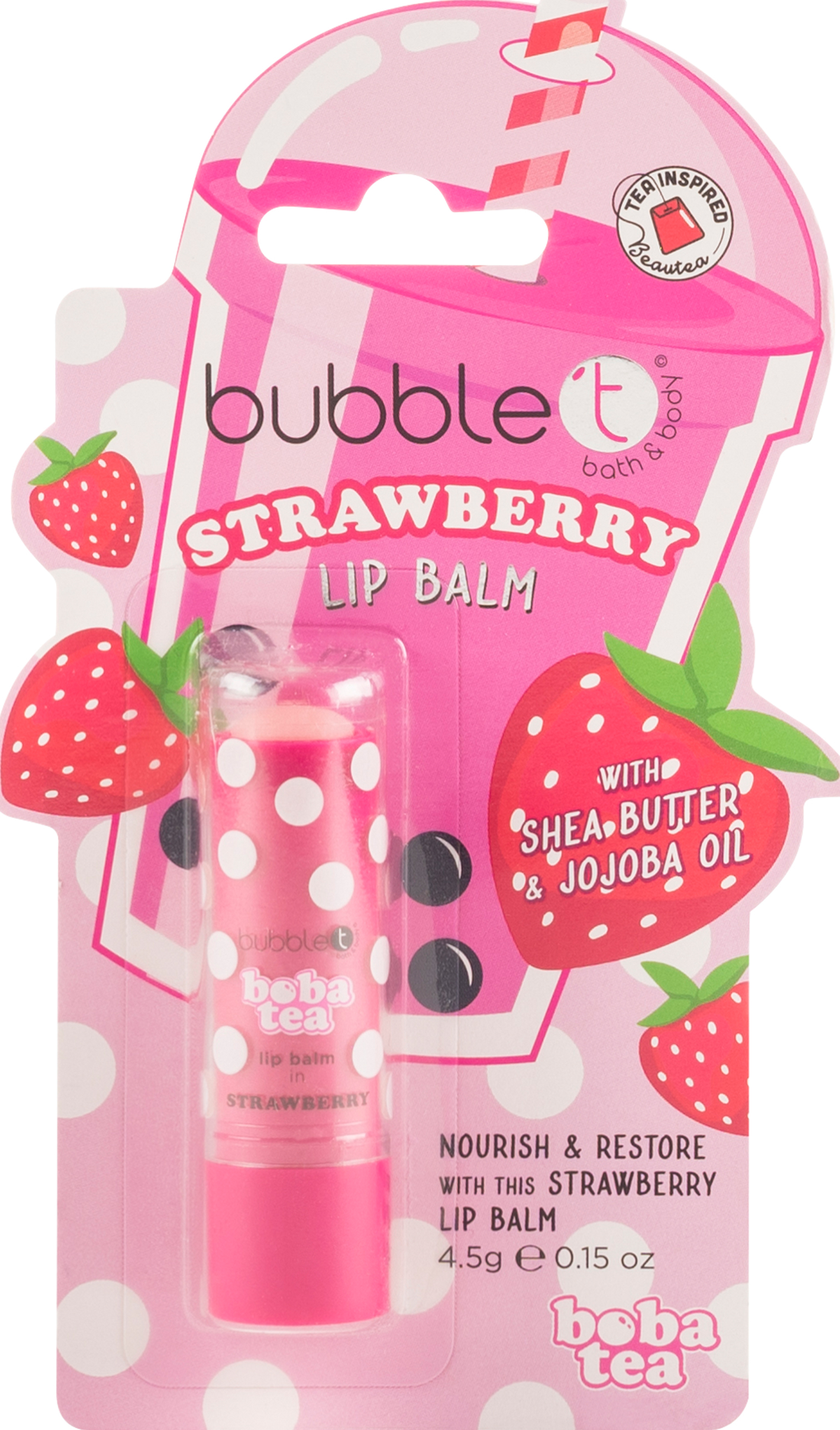 bubble t Lip Balm Erdbeere
