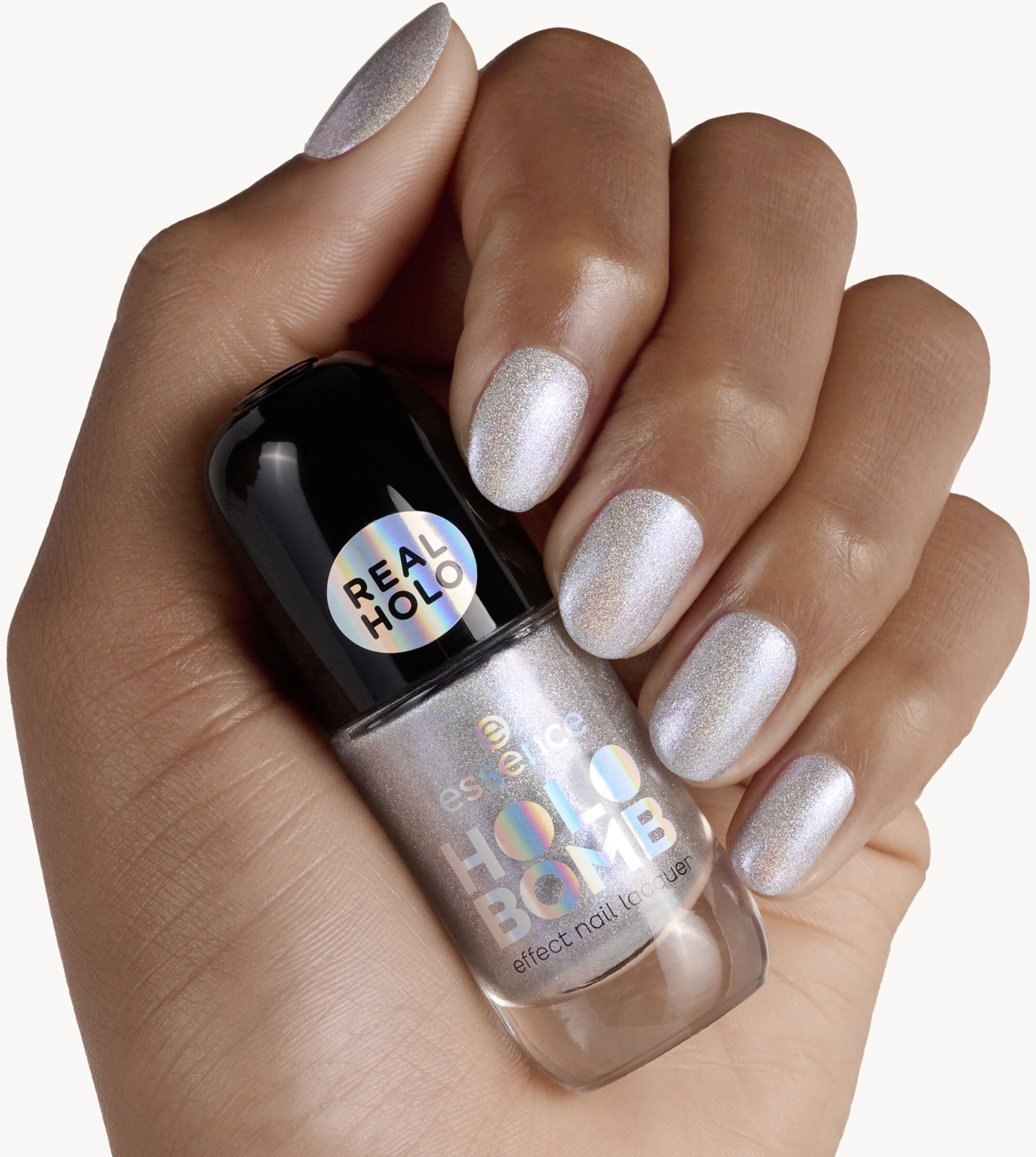 essence Holo Bomb effect nail lacquer 01 Ridin' Holo online kaufen