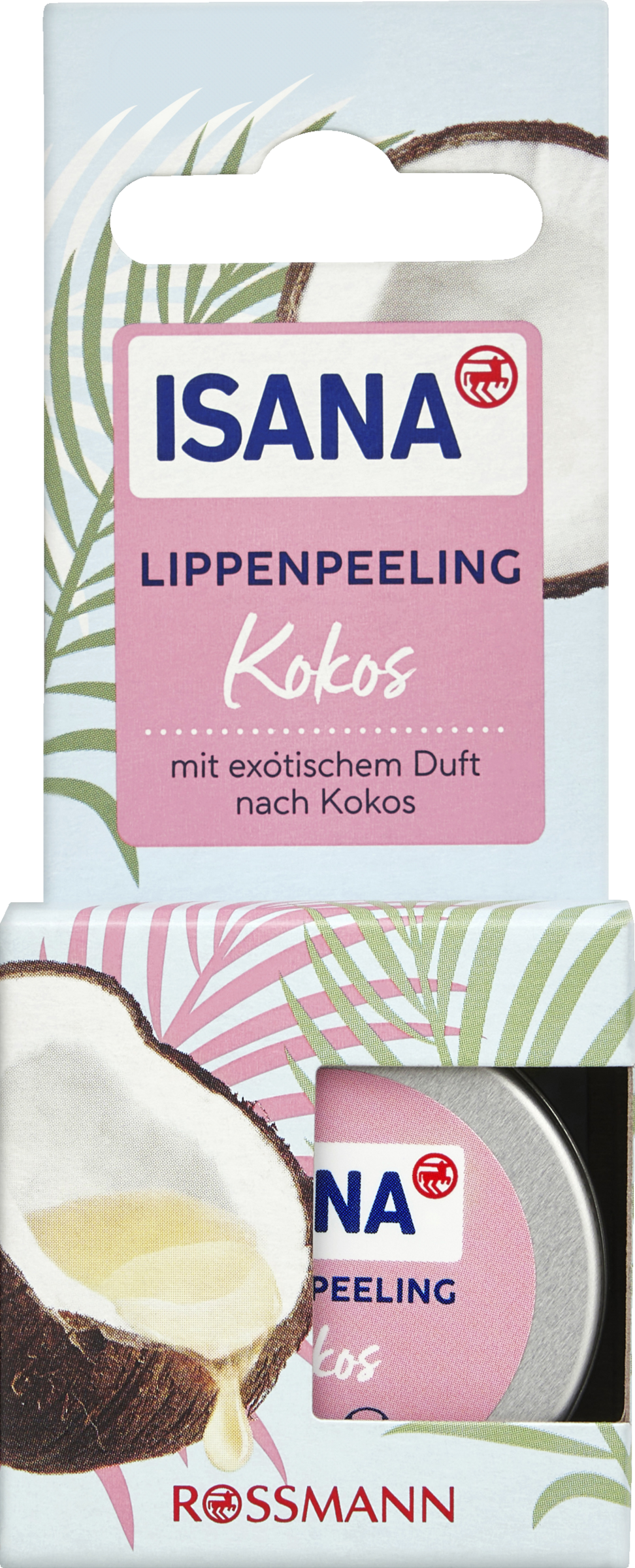 ISANA Lippenpeeling Kokos