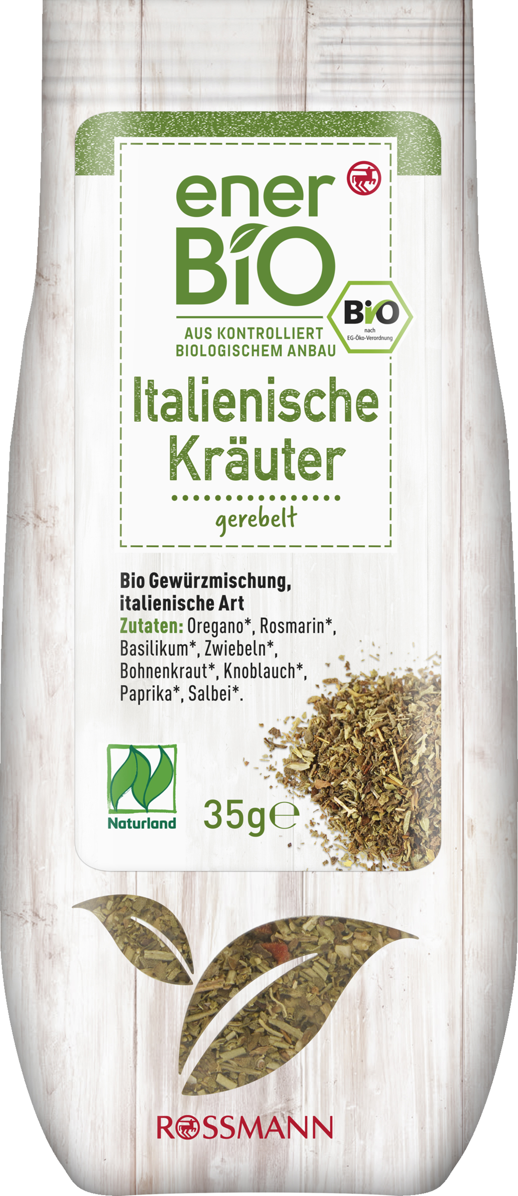 enerBiO Italienische Kräuter gerebelt Naturland