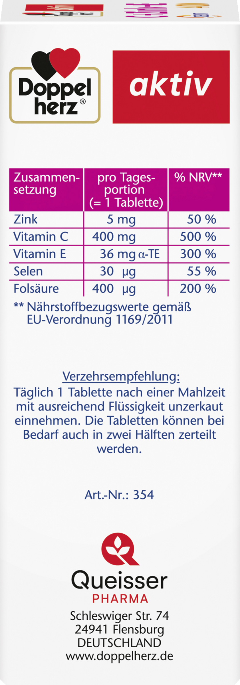 aktiv C+Zinc+E 400 Depot 3