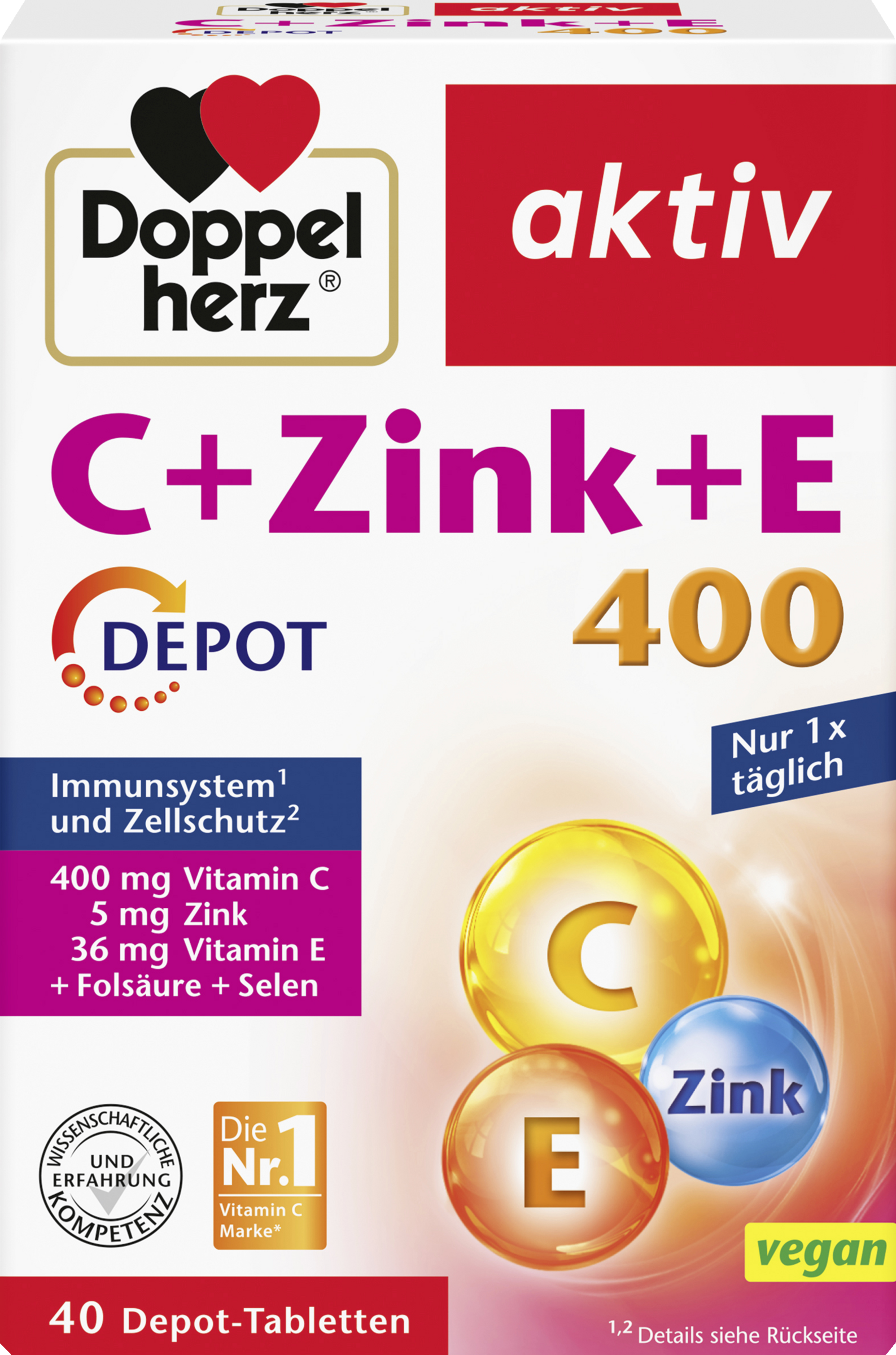 aktiv C+Zinc+E 400 Depot