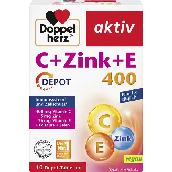 aktiv C+Zinc+E 400 Depot