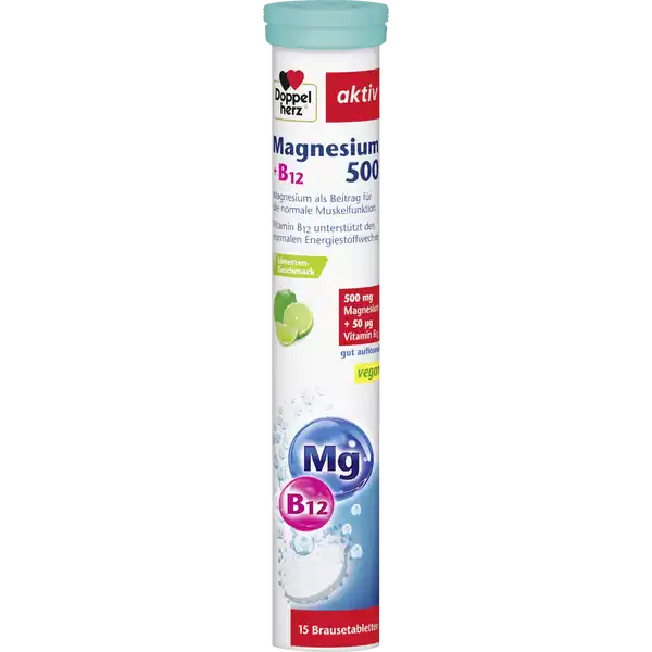 أقراص فوارة ماجنسيوم 500 + B12