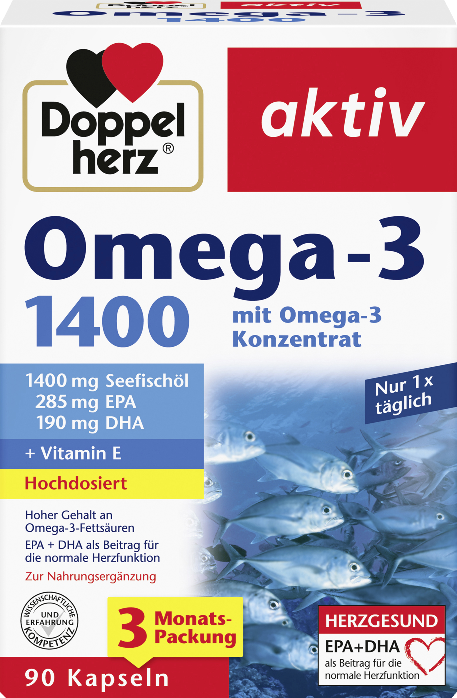 Doppelherz aktiv Omega3 1400 Kapseln online kaufen rossmann.de