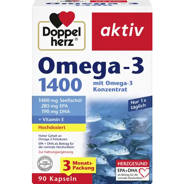 aktiv Omega-3 1400 Kapseln