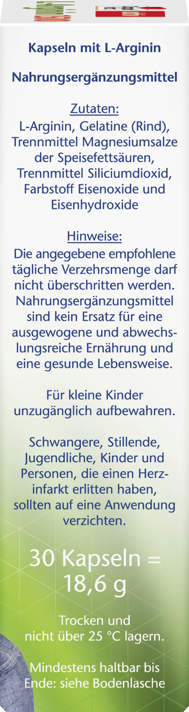 L-Arginine 1500 Kapseln 3