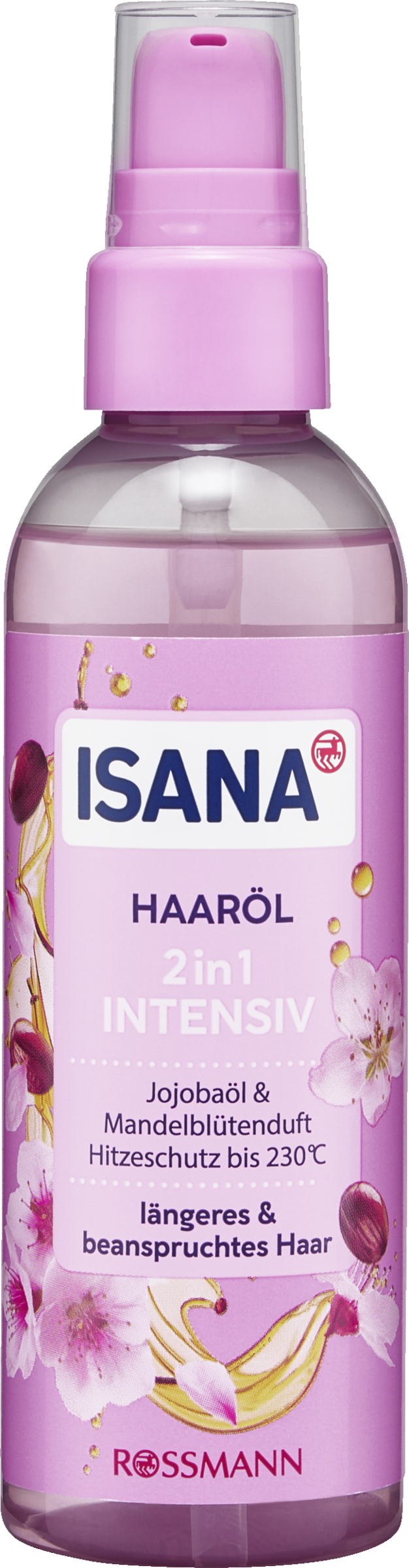 ISANA Haaröl 2in1 Intensiv Jojobaöl & Mandelblütenduft