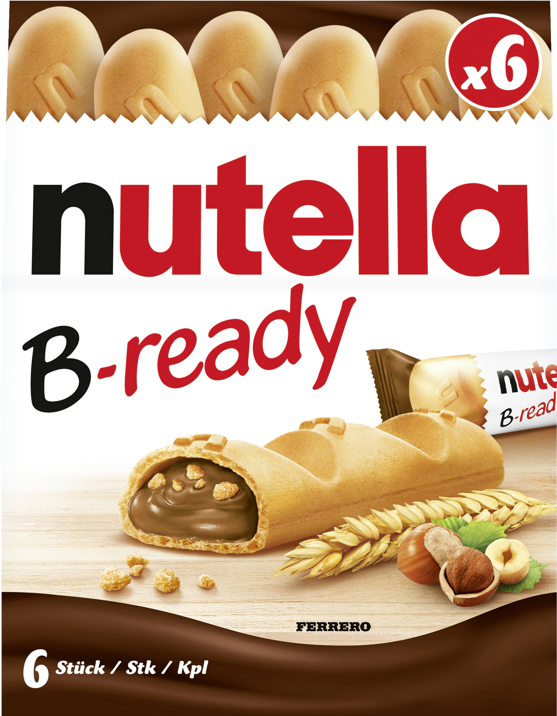 Ferrero Nutella B-ready Waffeln