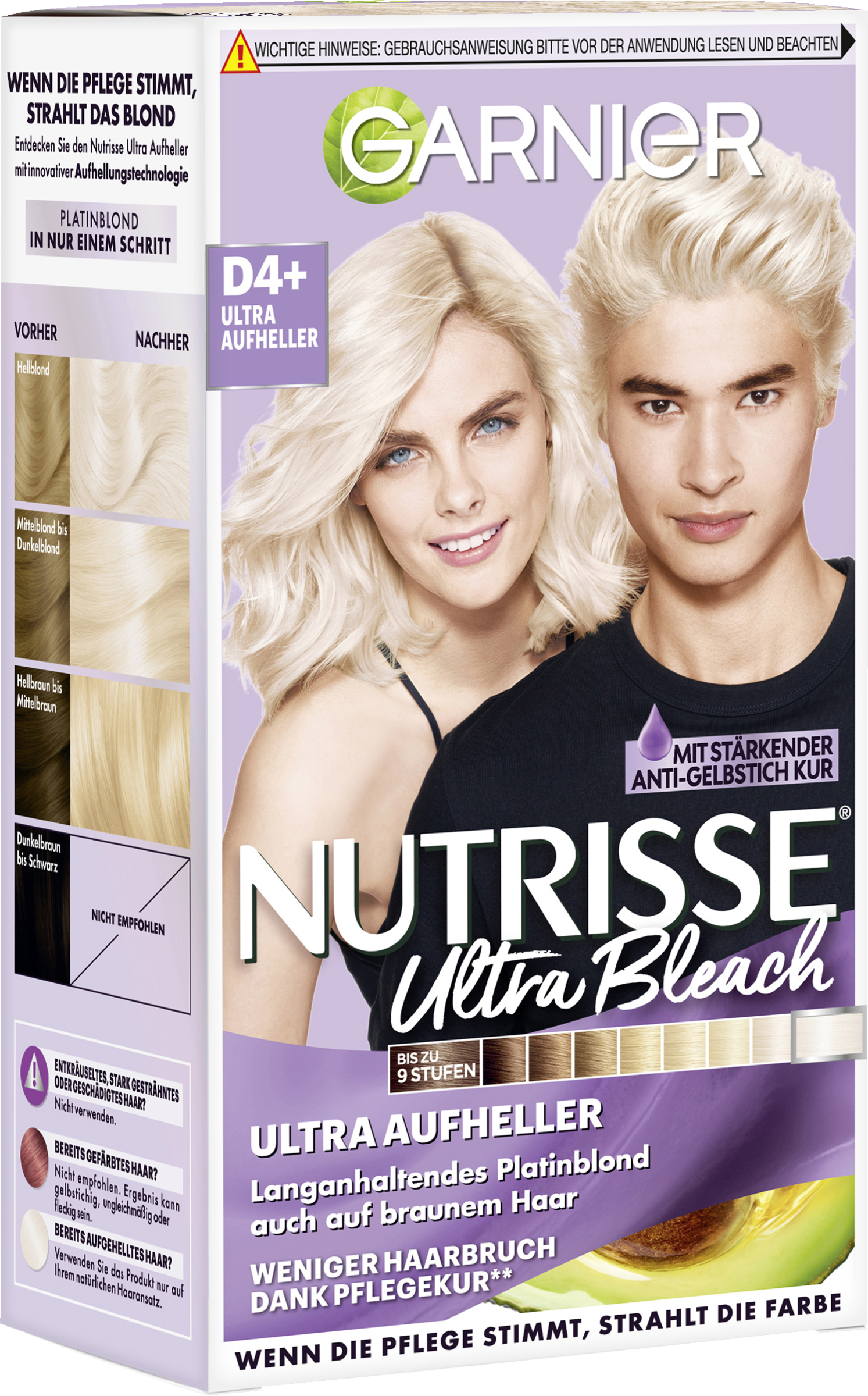 Garnier Nutrisse Ultra Bleach D4+ Ultra Aufheller rossmann.de
