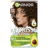 Ultra Crème Dauerhafte Pflege-Haarfarbe 4.13 Leuchtendes Kastanienbraun