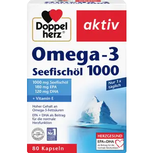 زيت سمك بحري أوميغا-3 النشط 1000