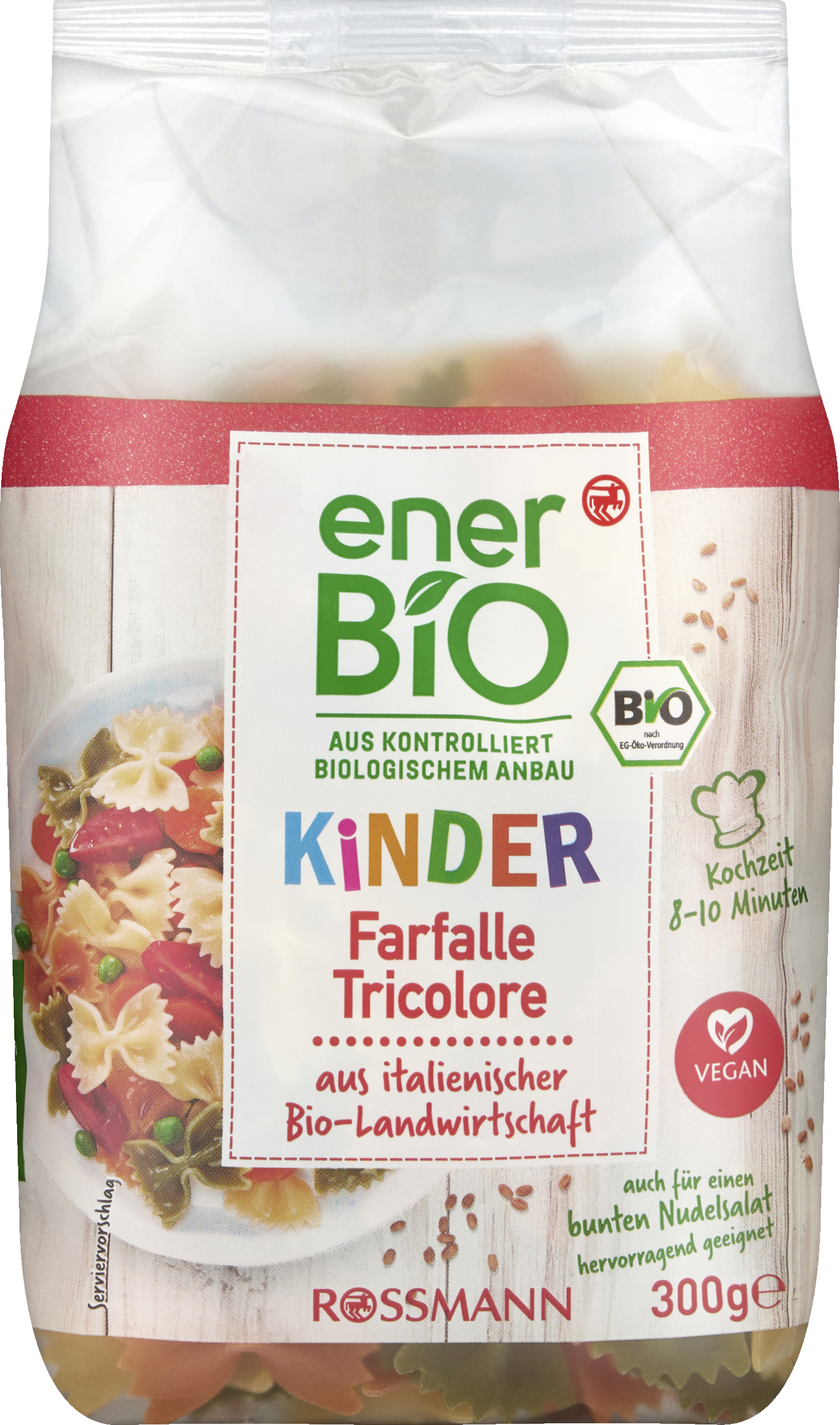 enerBiO Farfalle Tricolore