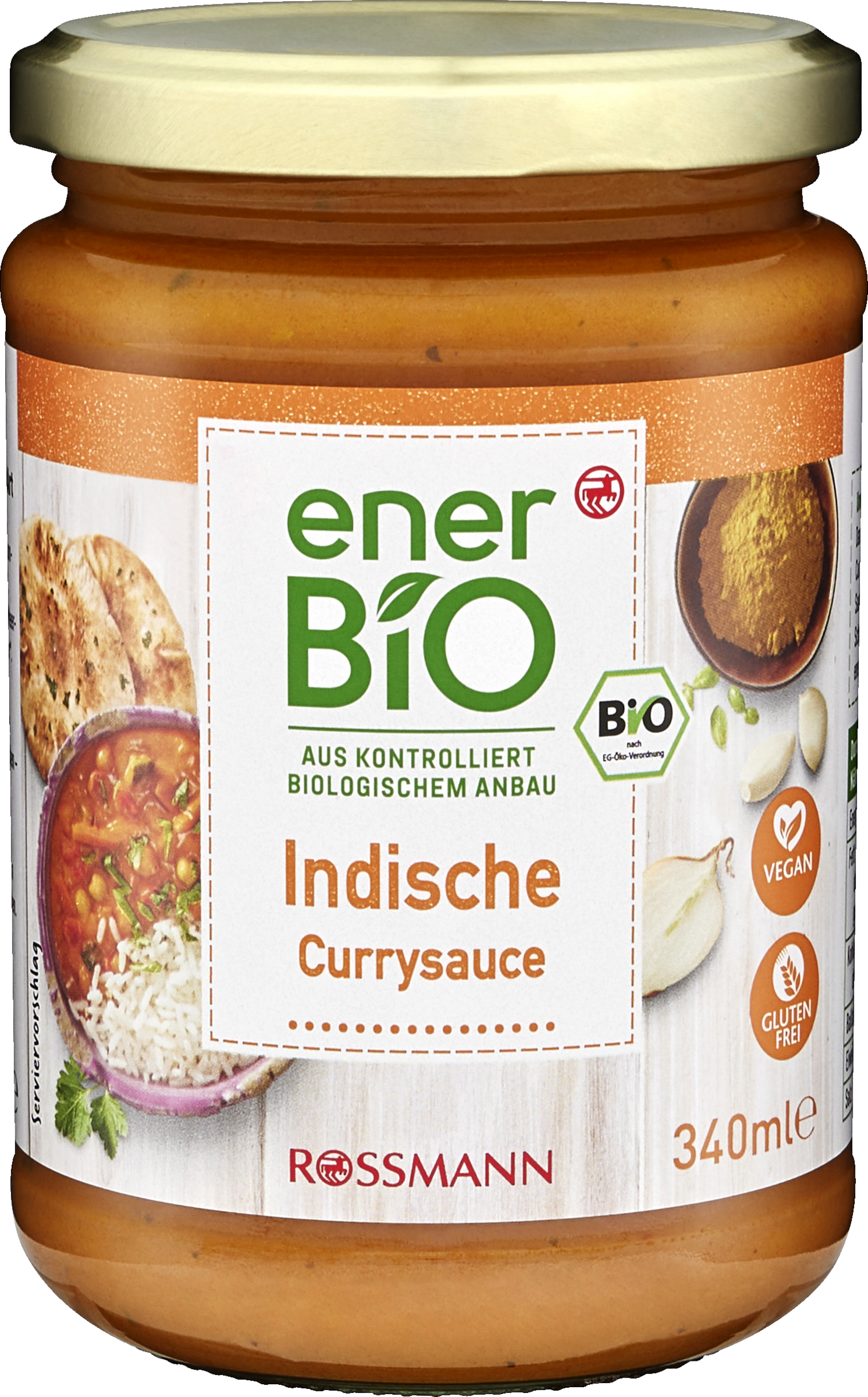 enerBiO indische Curry Sauce