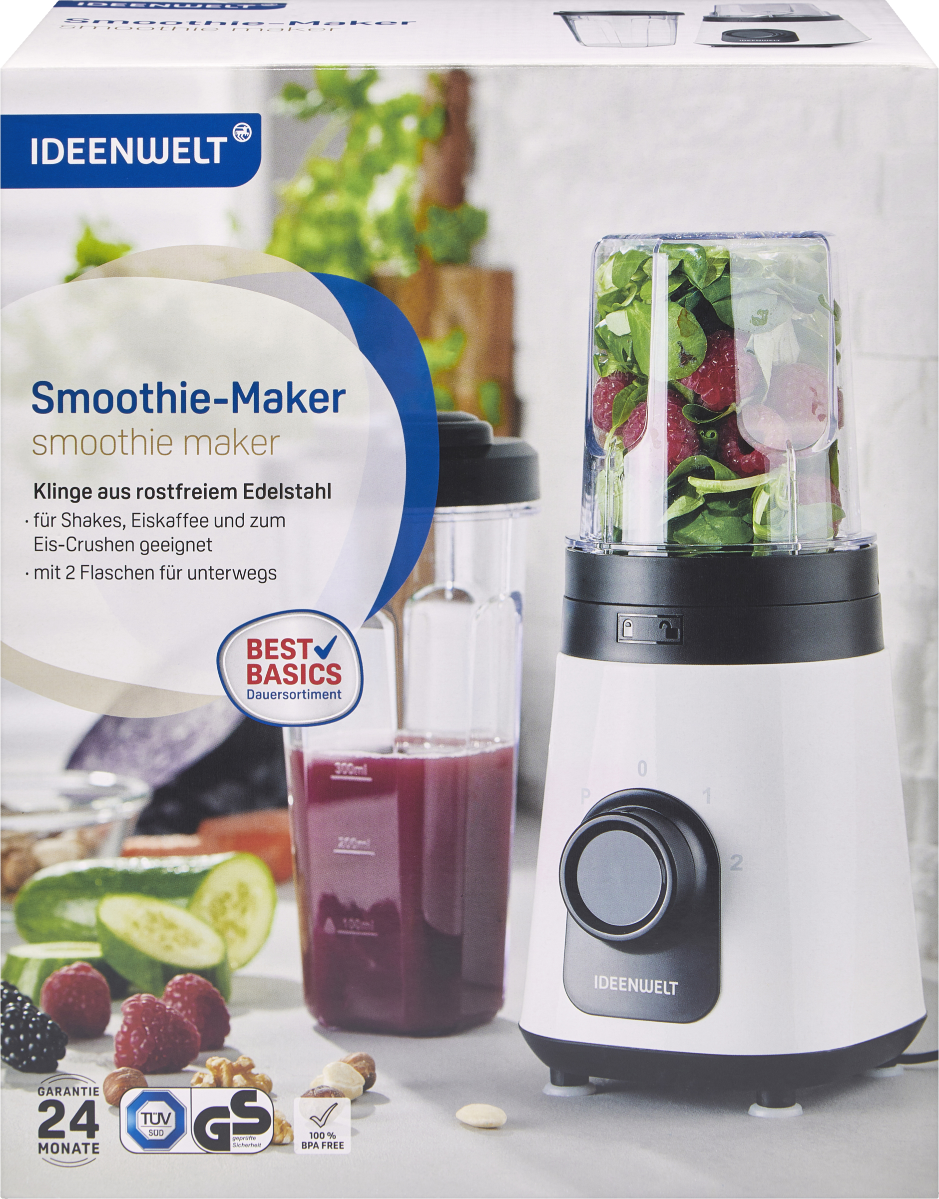 IDEENWELT Best Basics Smoothie-Maker