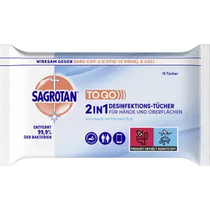 مناديل مطهرة 2 في 1 بحجم السفر