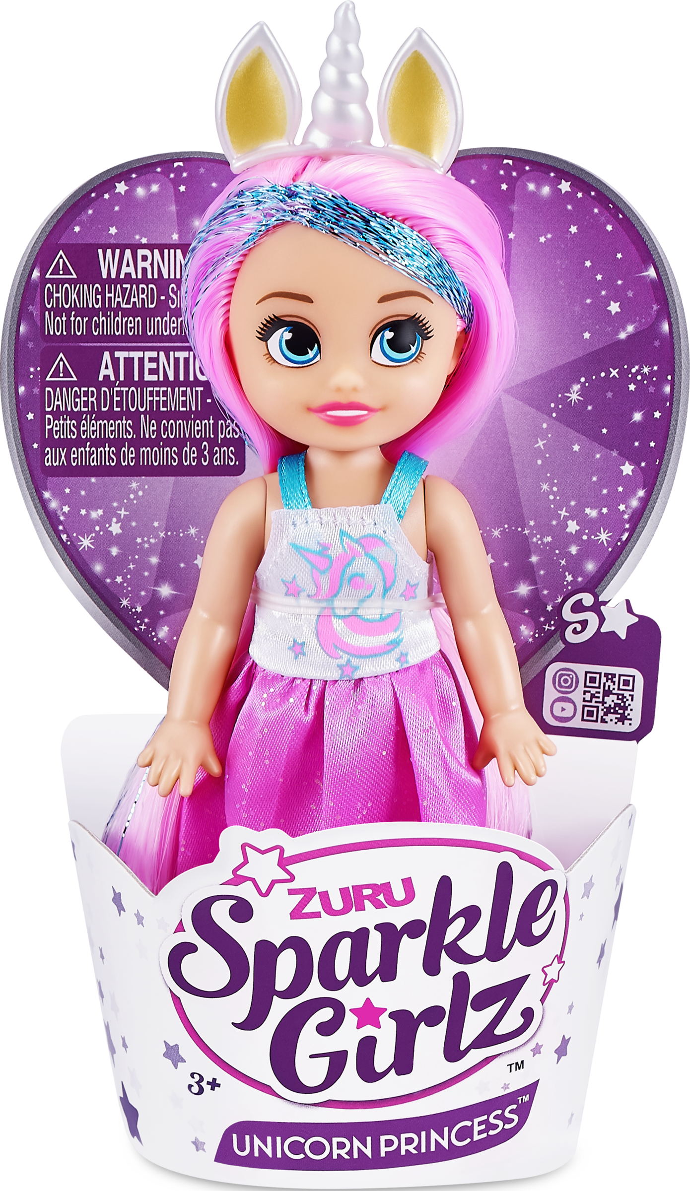 Zuru Sparkle Girlz Cupcake Puppe EinhornPrinzessin rossmann.de