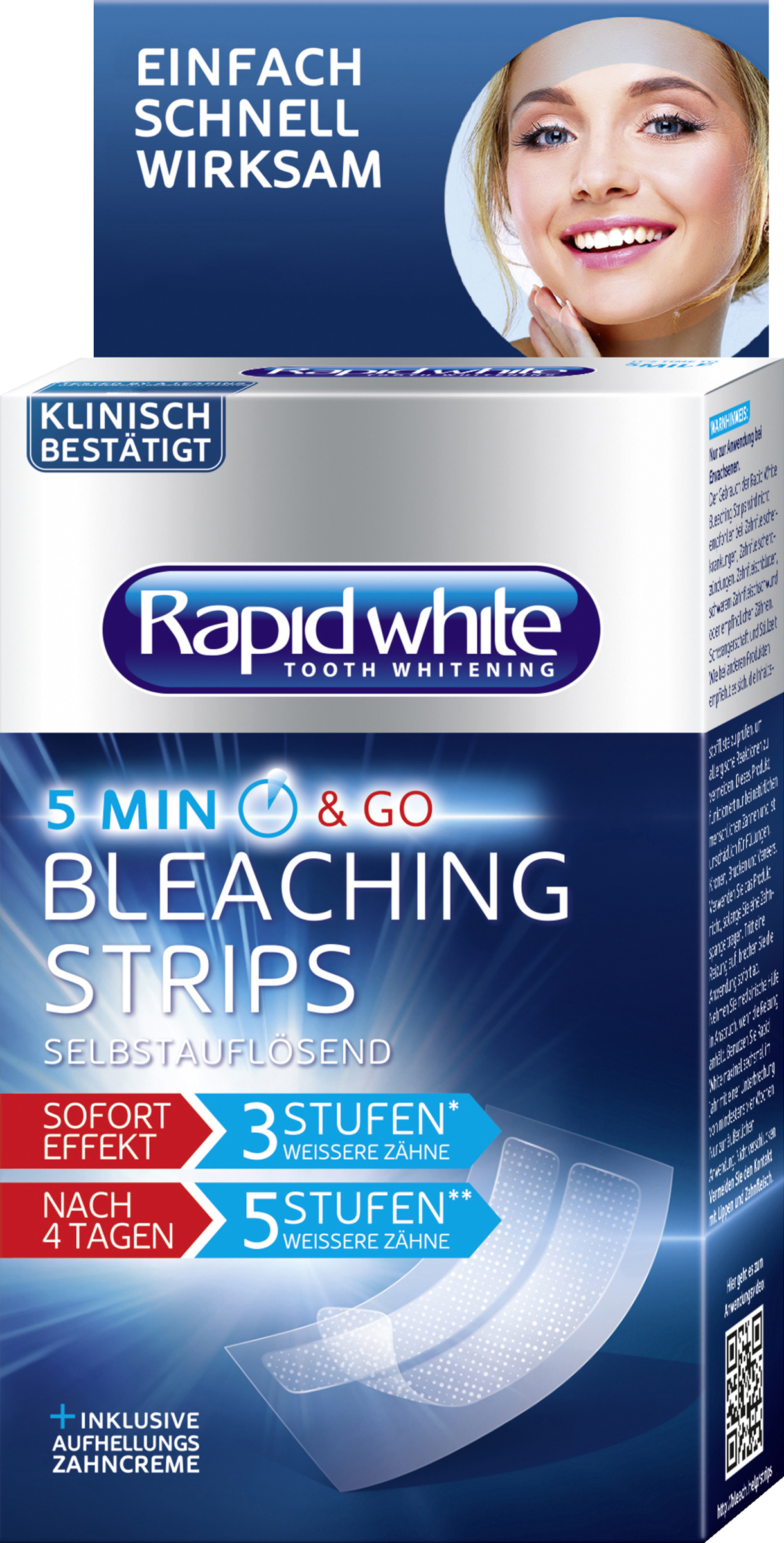 Rapid White Bleaching Strips online kaufen rossmann.de