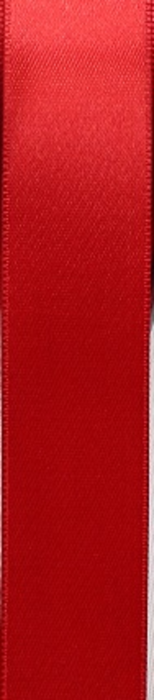 DEKOWELT Geschenkband Doppelsatin rot