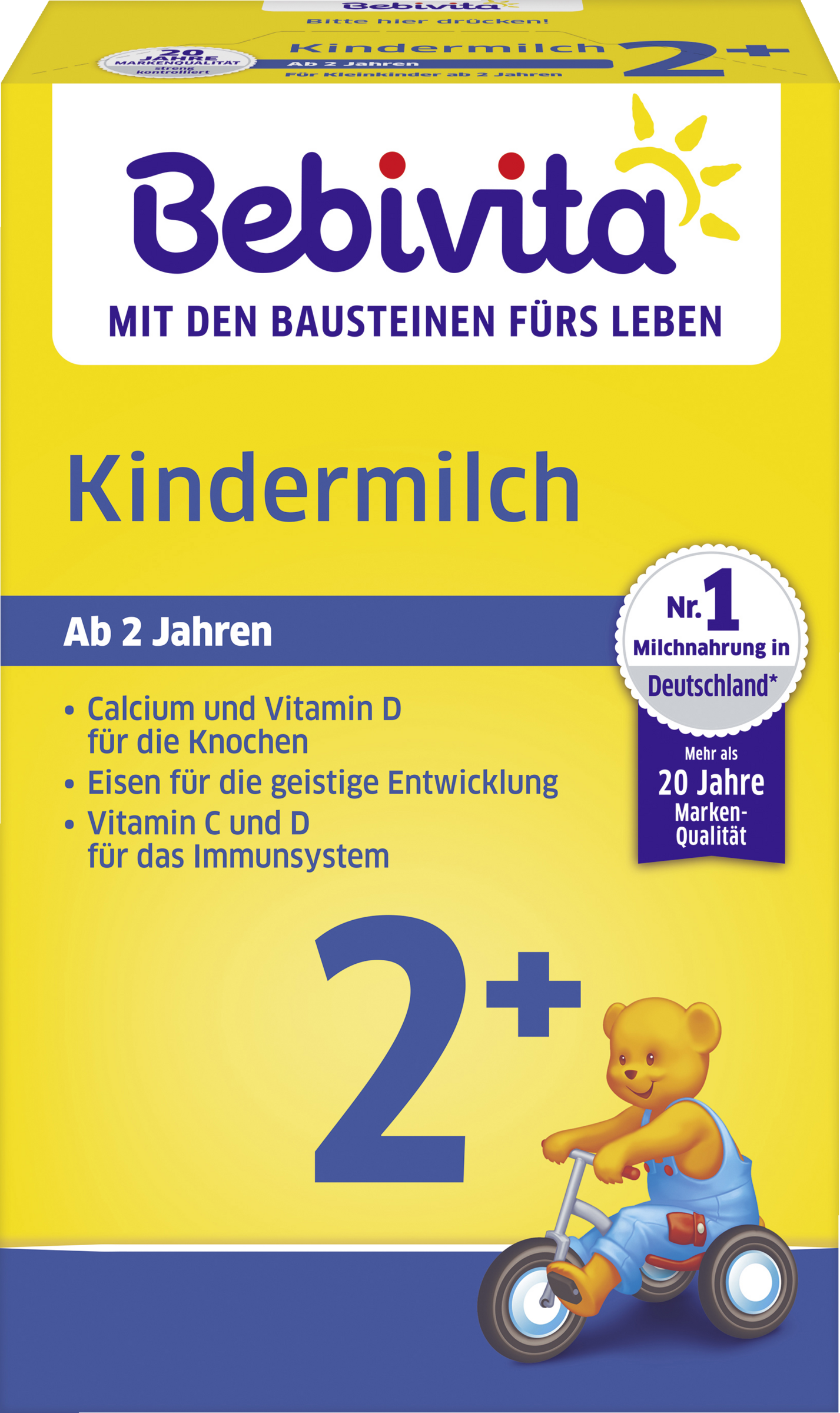 Bebivita Kindermilch 2+ ab 2 Jahren