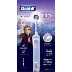 Vitality Pro 103 Kids Frozen, فرشاة أسنان كهربائية للأطفال, وضع Sensitive+, قطعة واحدة