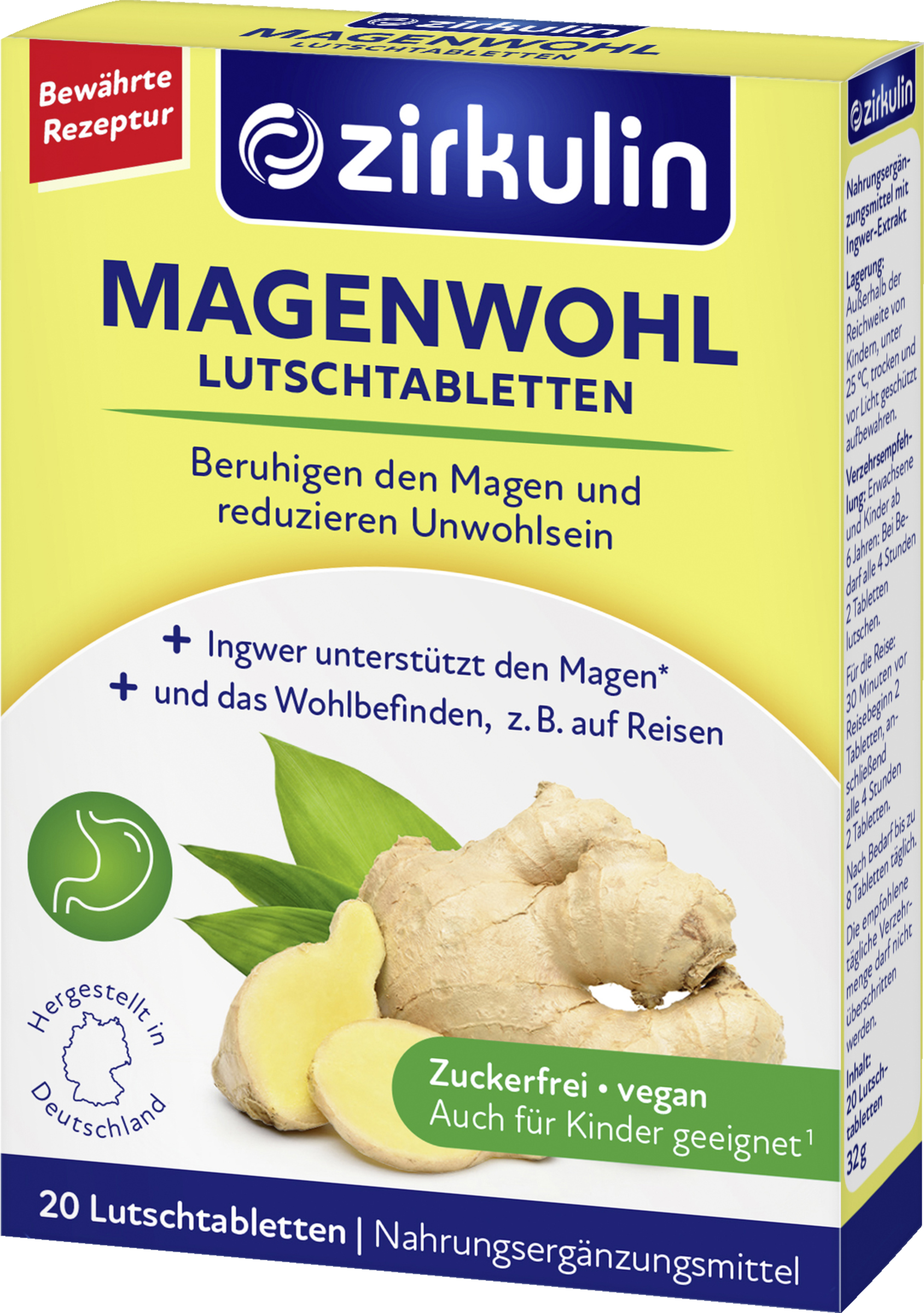 Zirkulin Magenwohl Lutschtabletten online kaufen rossmann.de