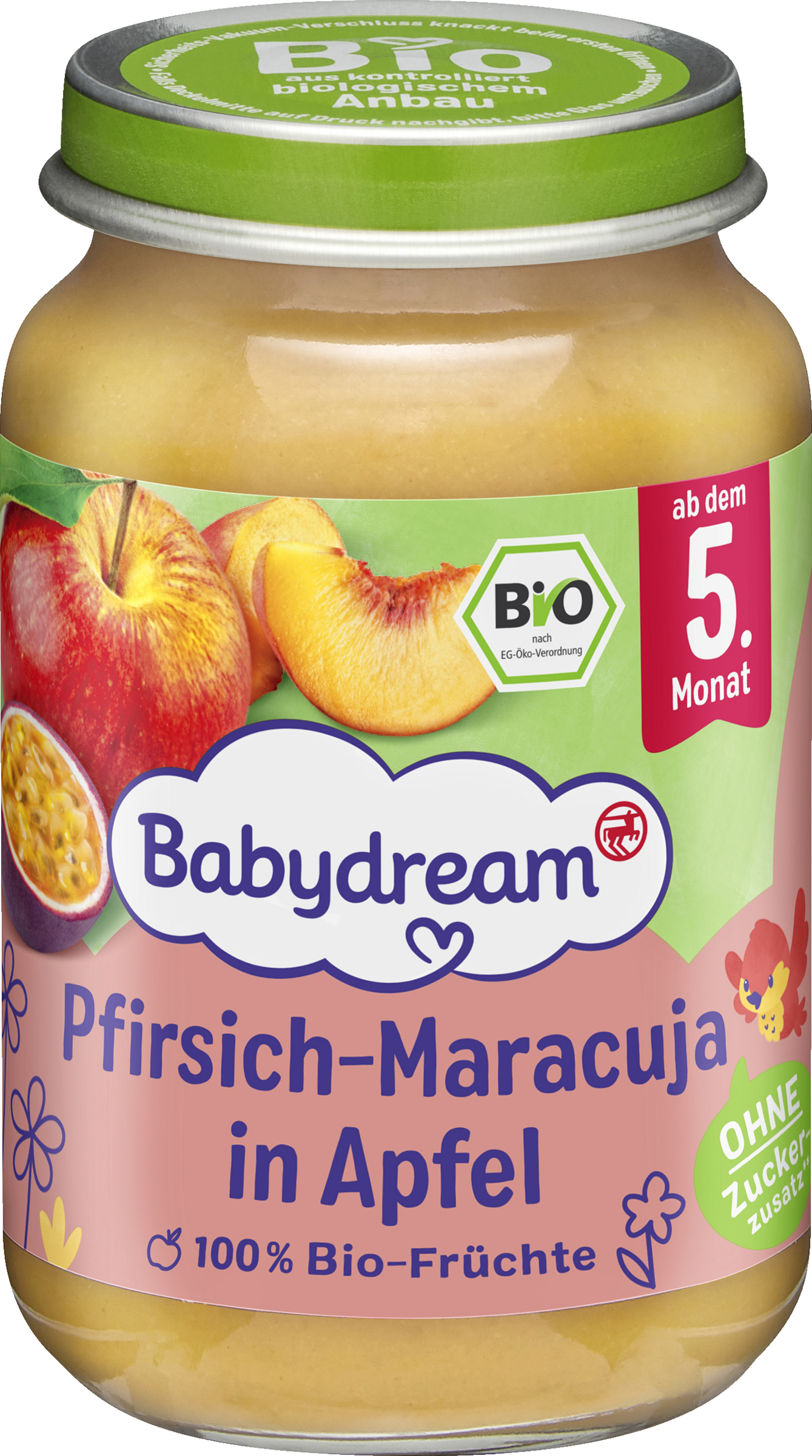 Babydream Bio Pfirsich-Maracuja in Apfel