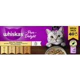 Whiskas Pure Delight Portionsbeutel Geflügel Ragout in Gelee Megapack