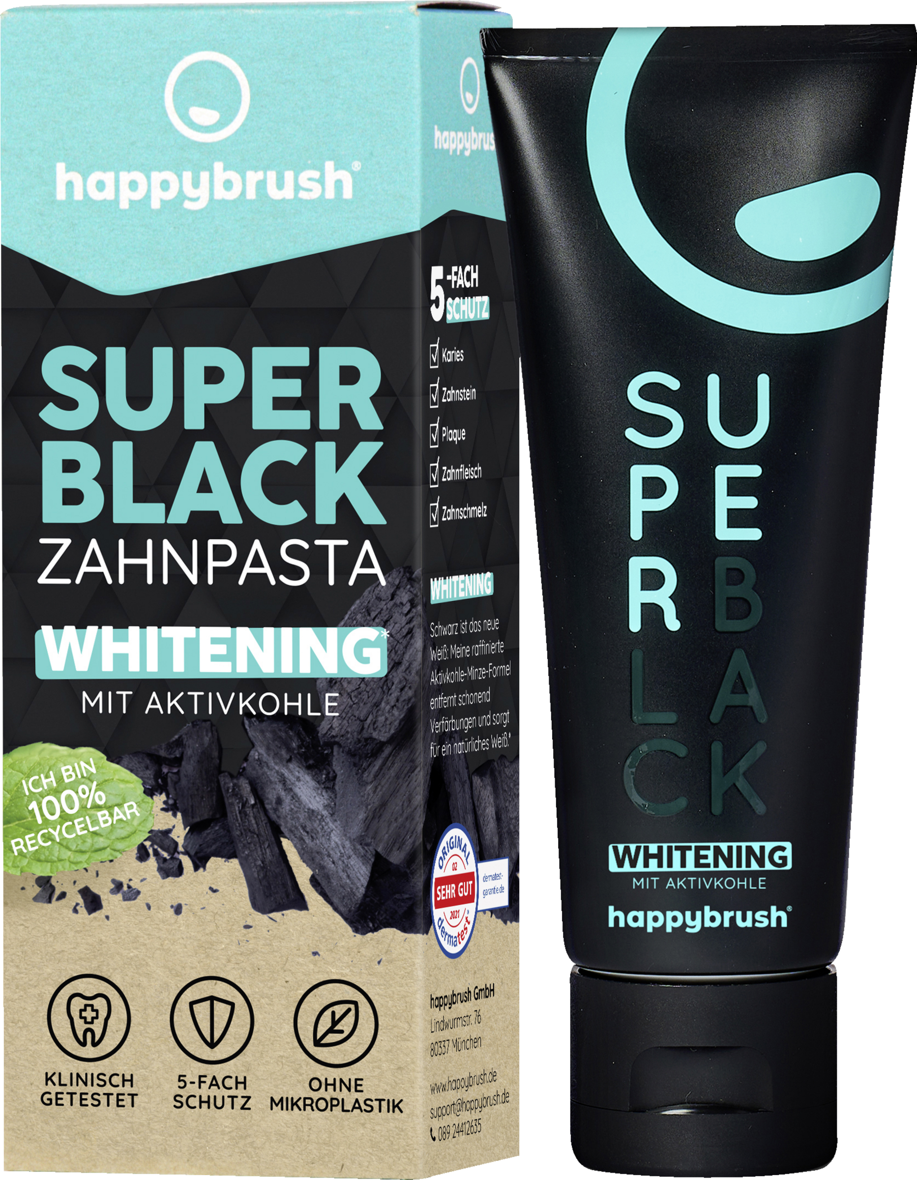 معجون أسنان سوبر بلاك