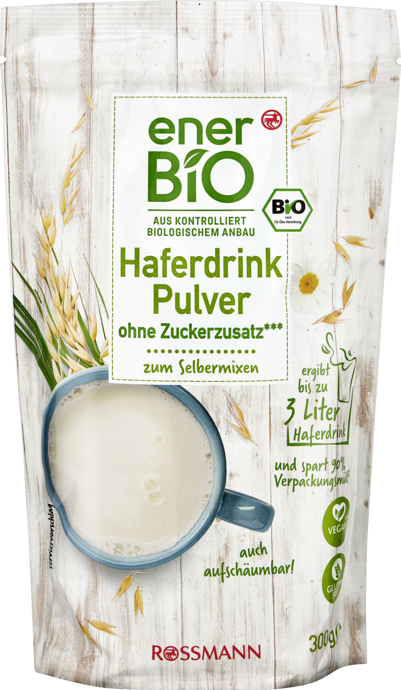 enerBiO Haferdrinkpulver