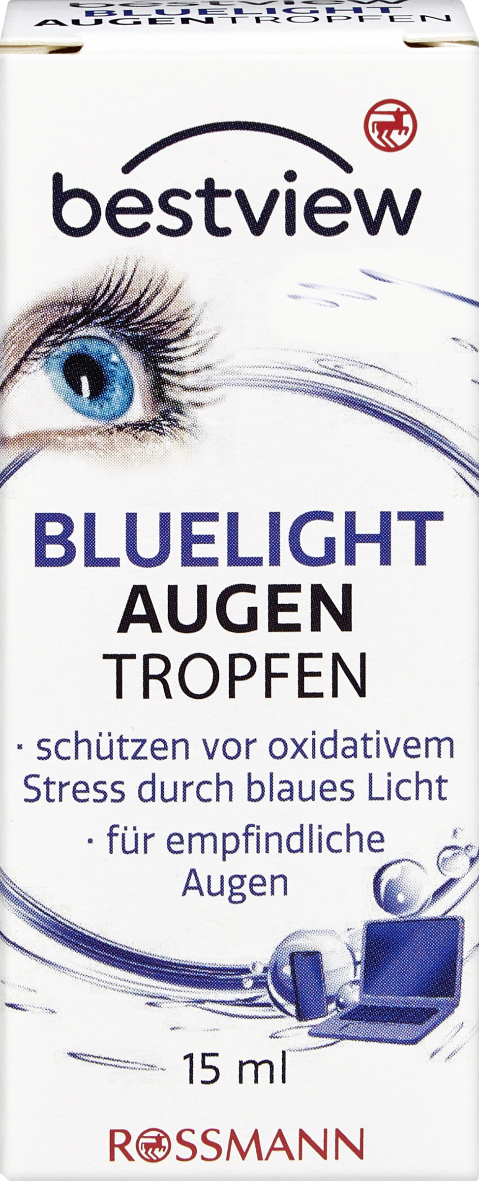 Augentropfen Bluelight