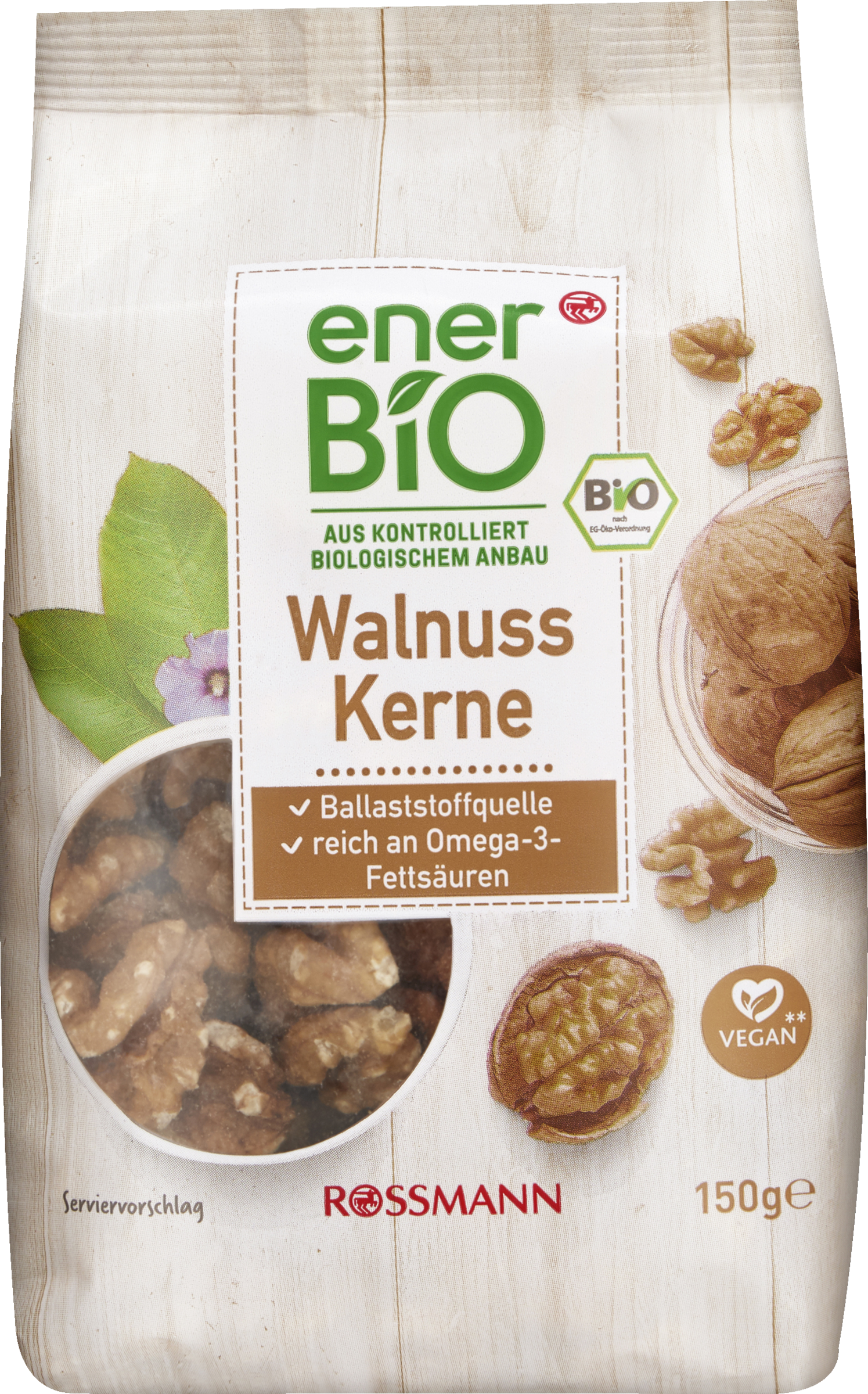 enerBiO Walnuss Kerne