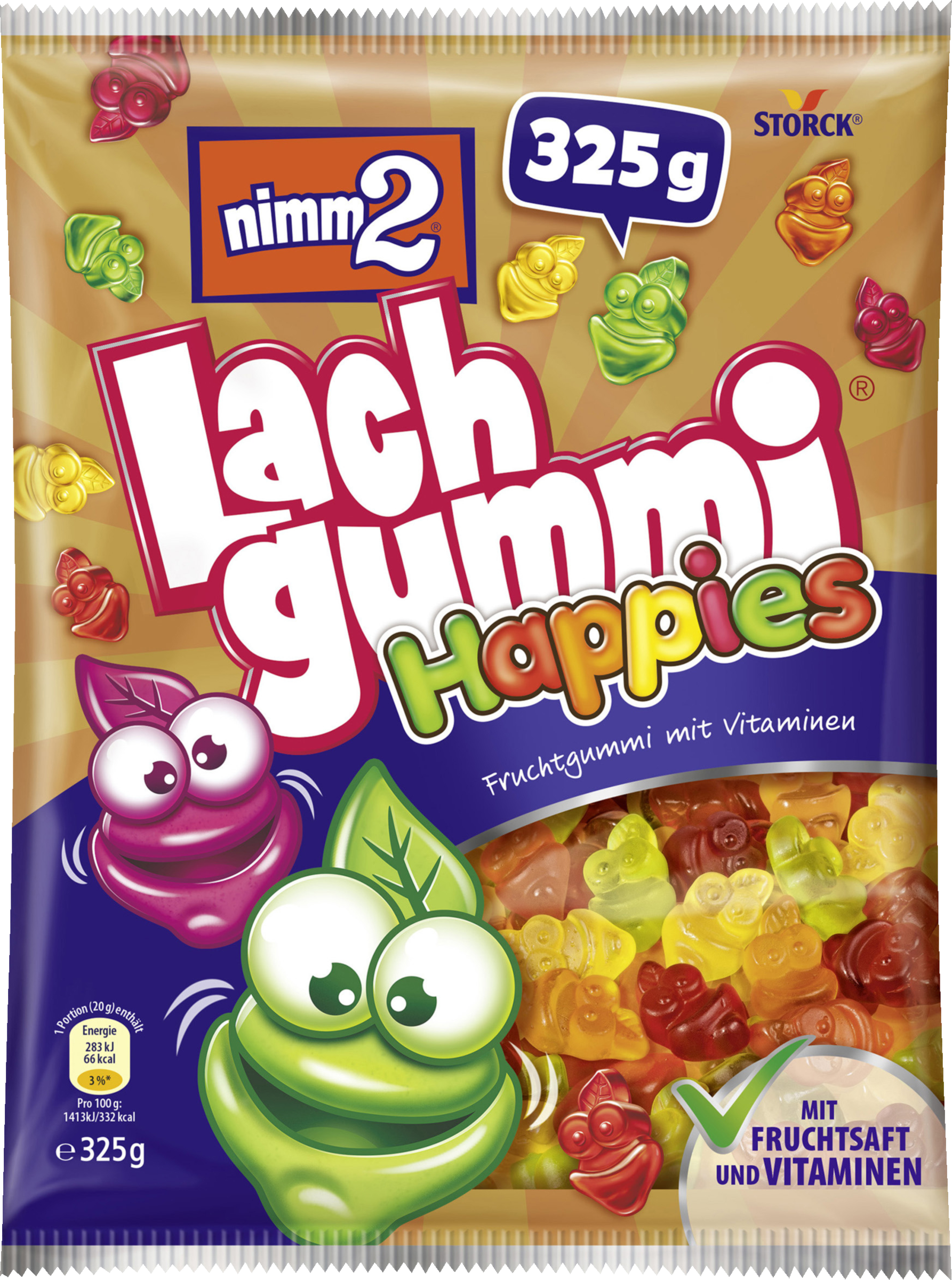 Lachgummi Happies