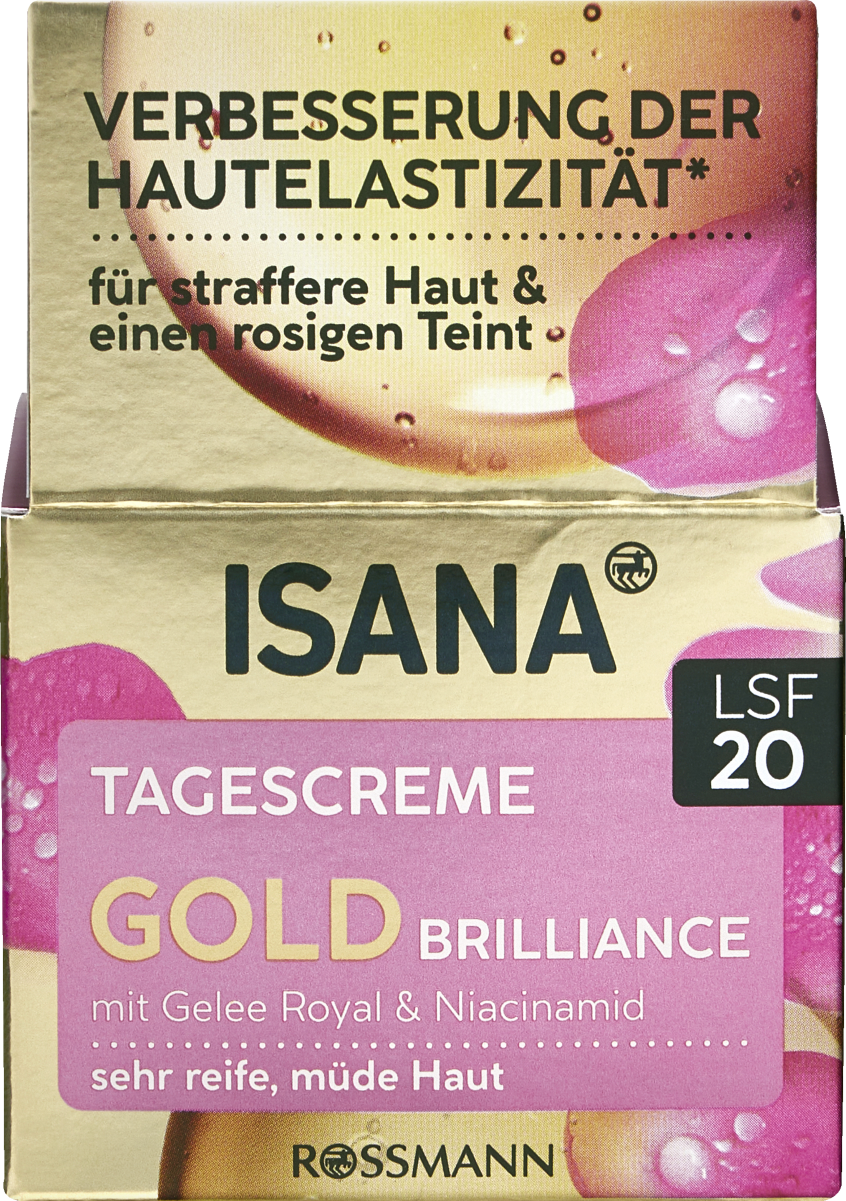 ISANA Gold Brilliance Tagescreme