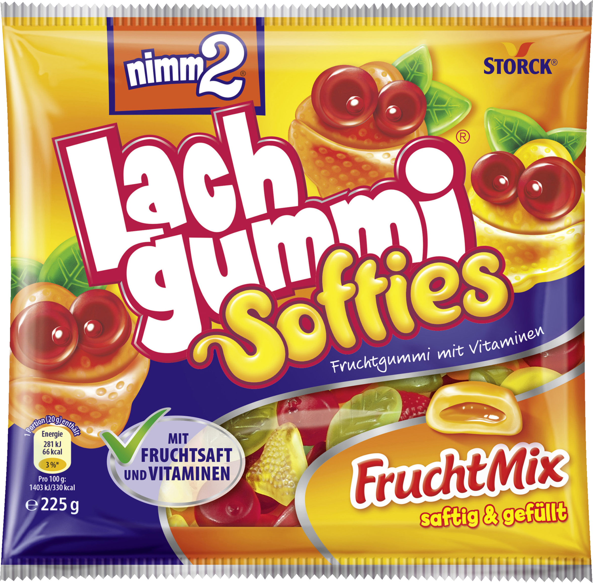 Lachgummi Softies Fruchtmix
