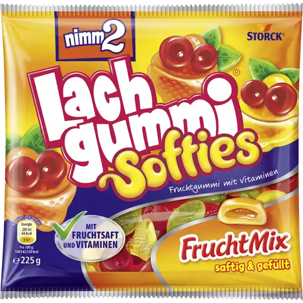 Lachgummi Softies Fruchtmix