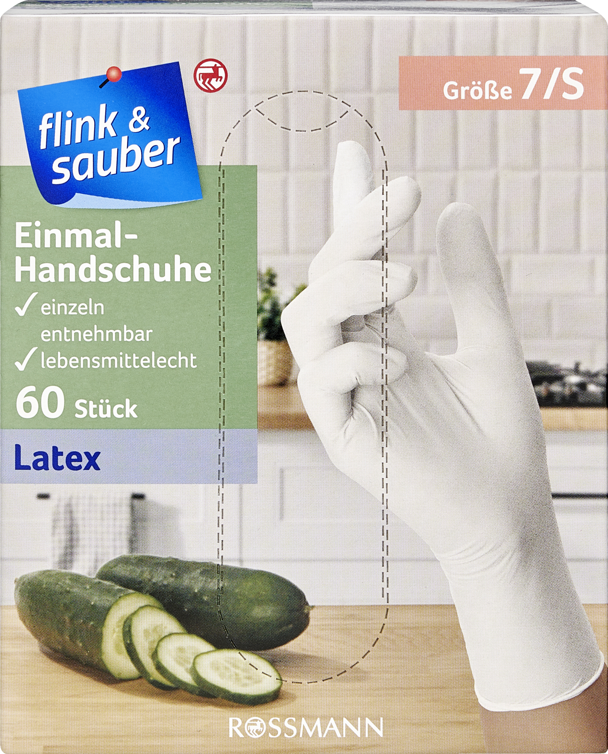 Einmal-Handschuhe Latex Gr. S
